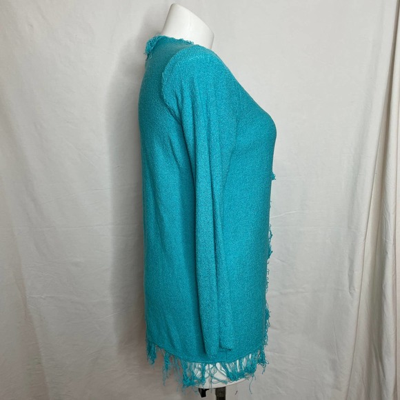 c.l.o.t.h.e.s. eyelash fringe cardigan - Picture 7 of 9